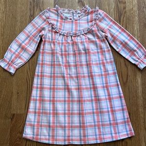 Gymboree girl’s plaid flannel gown 2T New with tags!🎈